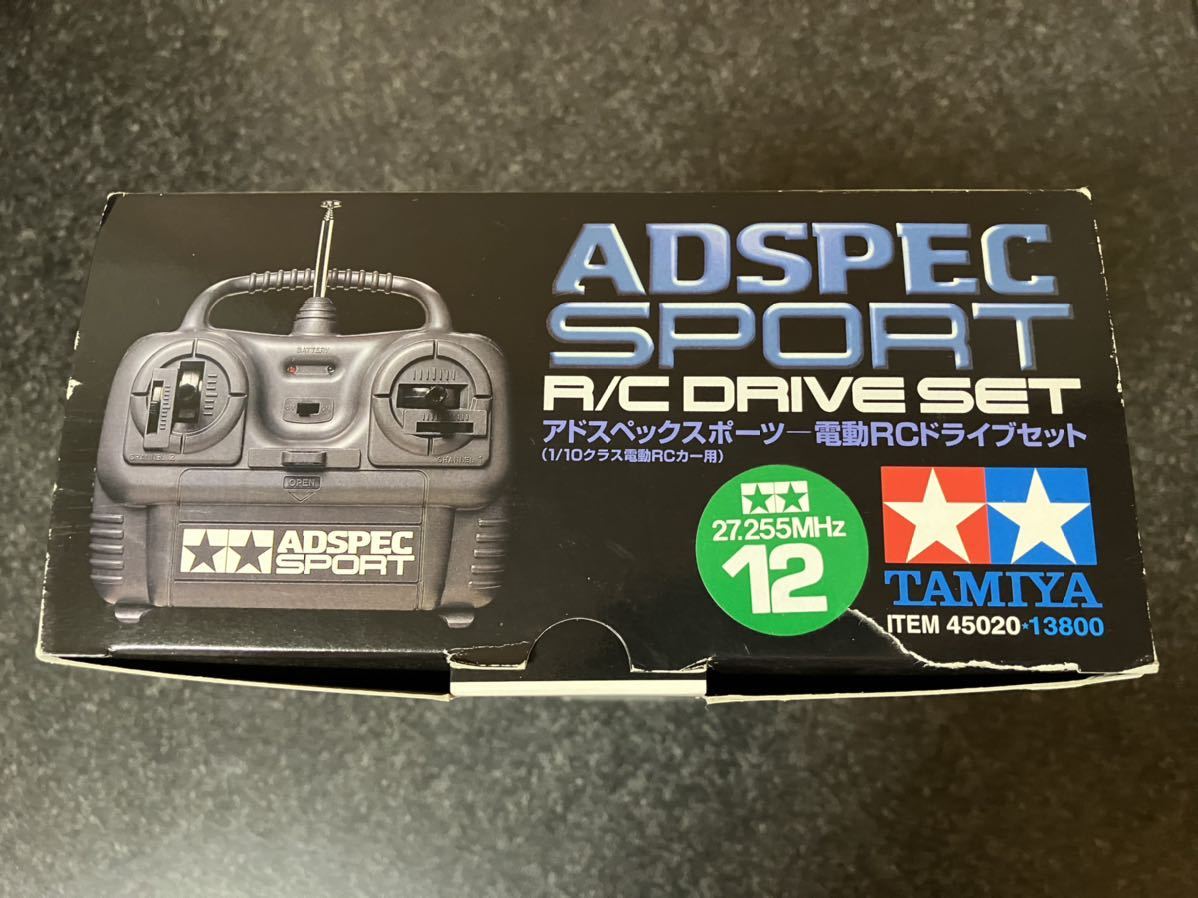 美品 未使用品 絶版 タミヤ アドスペック スポーツ RCドライブセット 送料無料】アドスペックスポーツ TAMIYA タミヤ 電動RCドライブセット