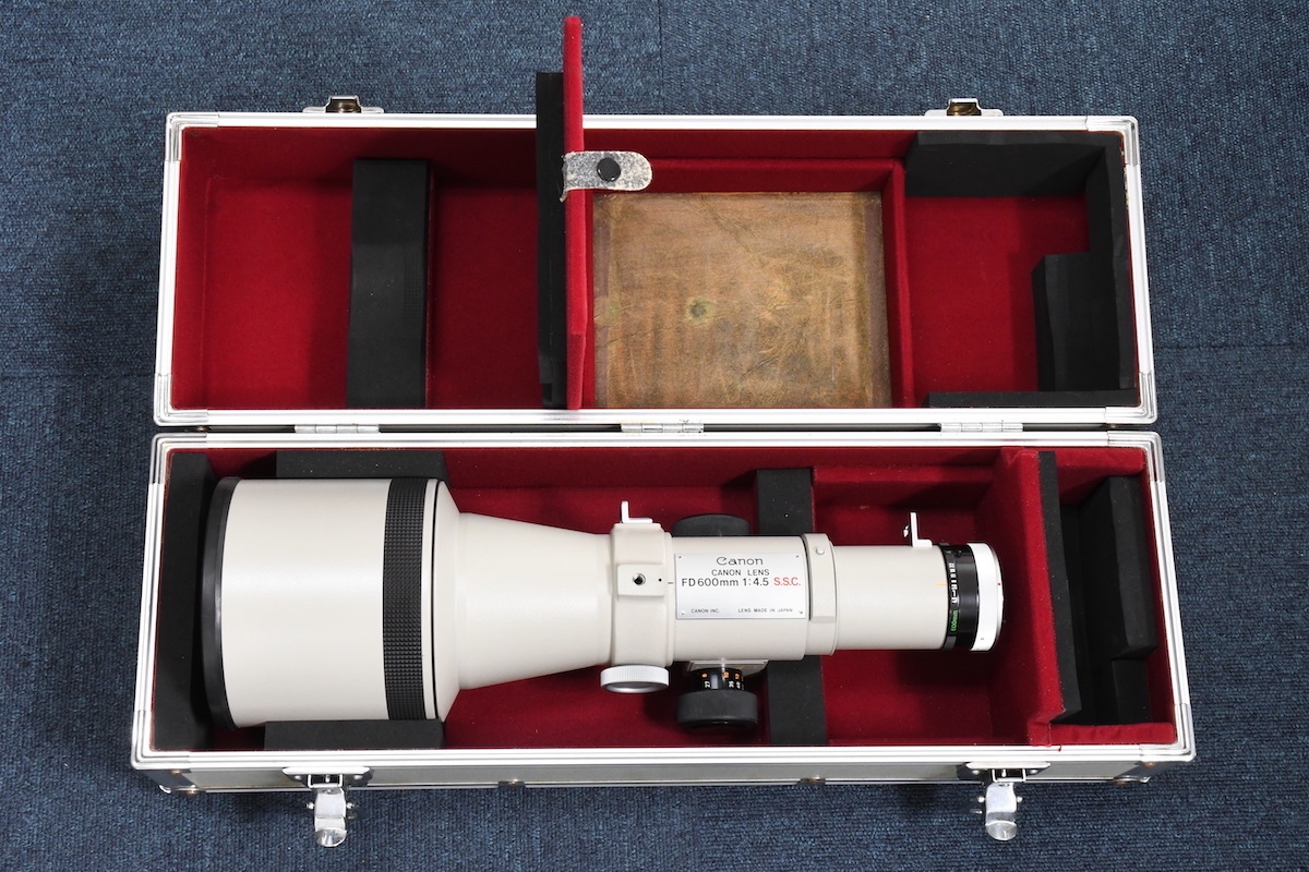 CANON LENS FD 600mm F4.5 S.S.C. FDマウント 超望遠単焦点レンズ MF
