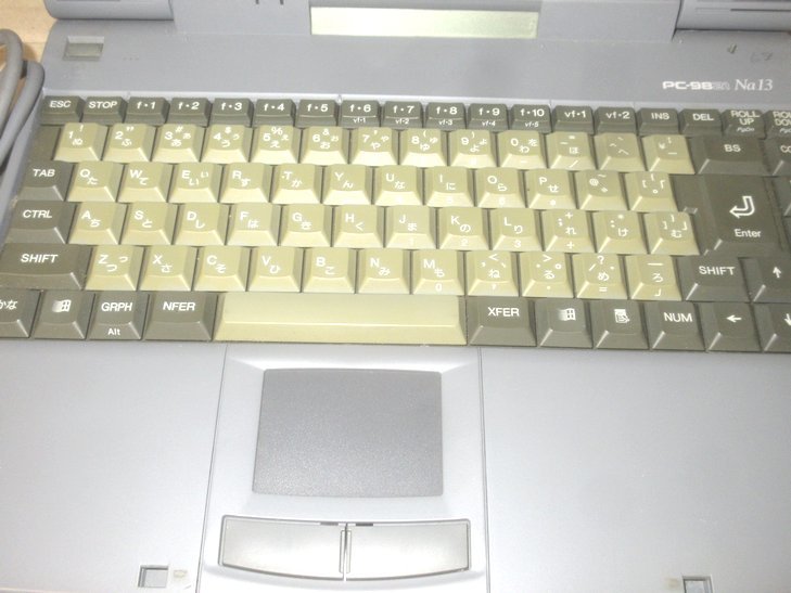 NECパソコン98NOTE Lavie PC-9821Na13/C10 PC-9821NA-U01アダプタ付き 