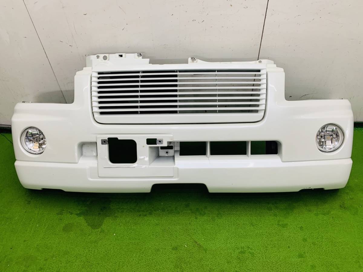 MC11S MC21S ワゴンR RR 前期 純正 フロントバンパー 71711-76F20　フォグランプ付　グリル付