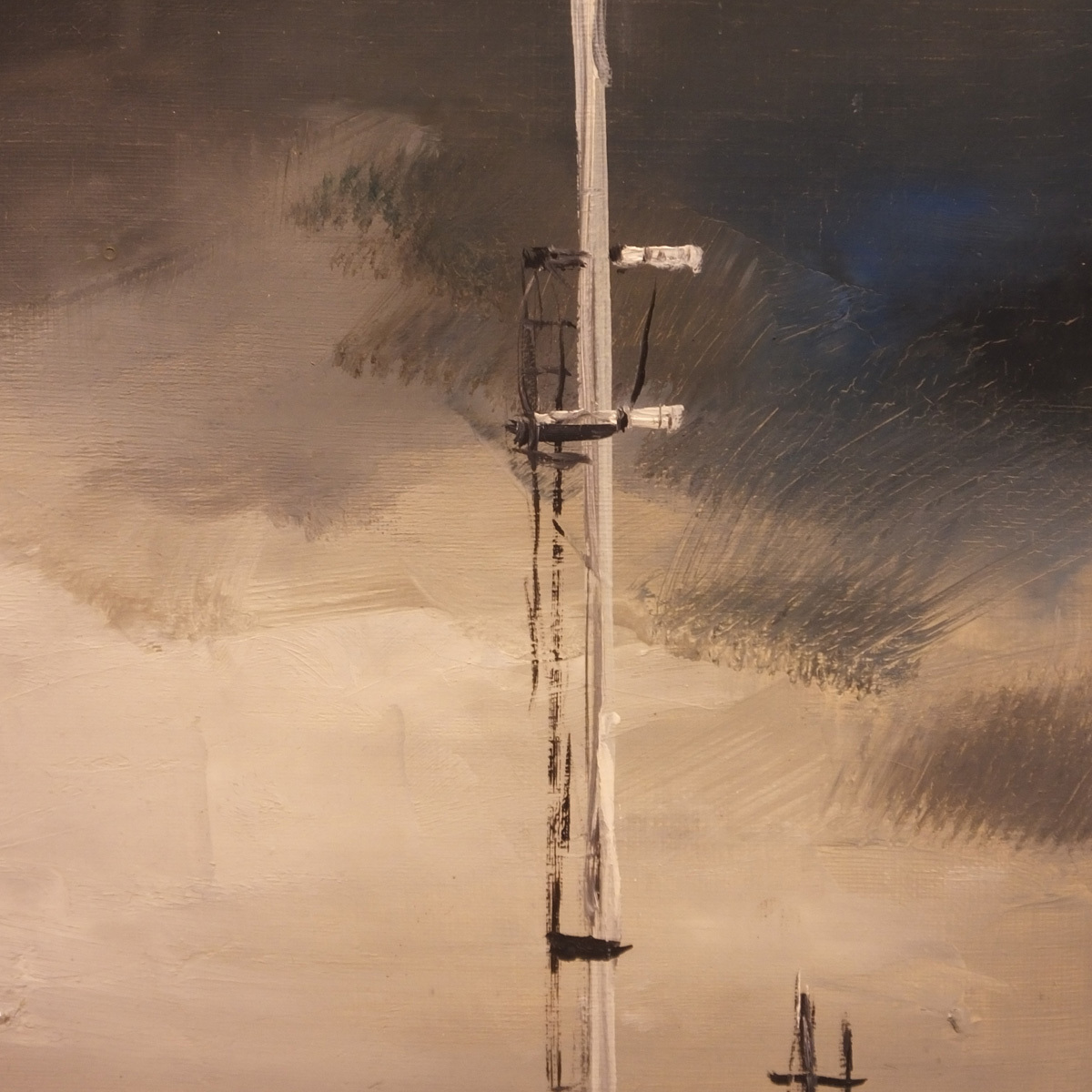 油絵 電波塔 大通公園 文化遺産オンライン