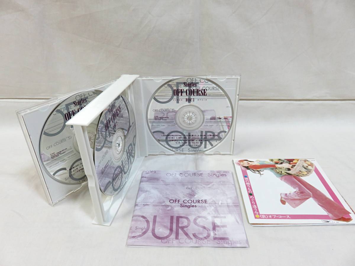 Aucview String オフコース SINGLES CD 3枚組 ベスト OFF COURSE シングルス 復刻シングルジャケット付(オフコース)|売買された ...