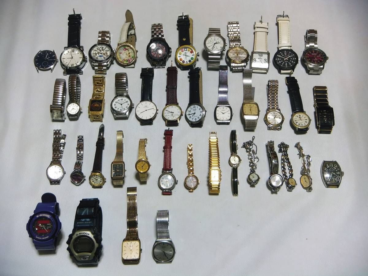 クォーツ 腕時計」SEIKO セイコー・CITIZEN シチズンほか いろいろ41個 