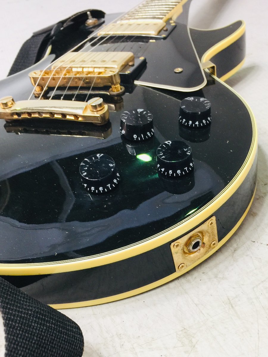 △【ジャンク品】PlayTech プレイテック エレキギター ブラック (E)T