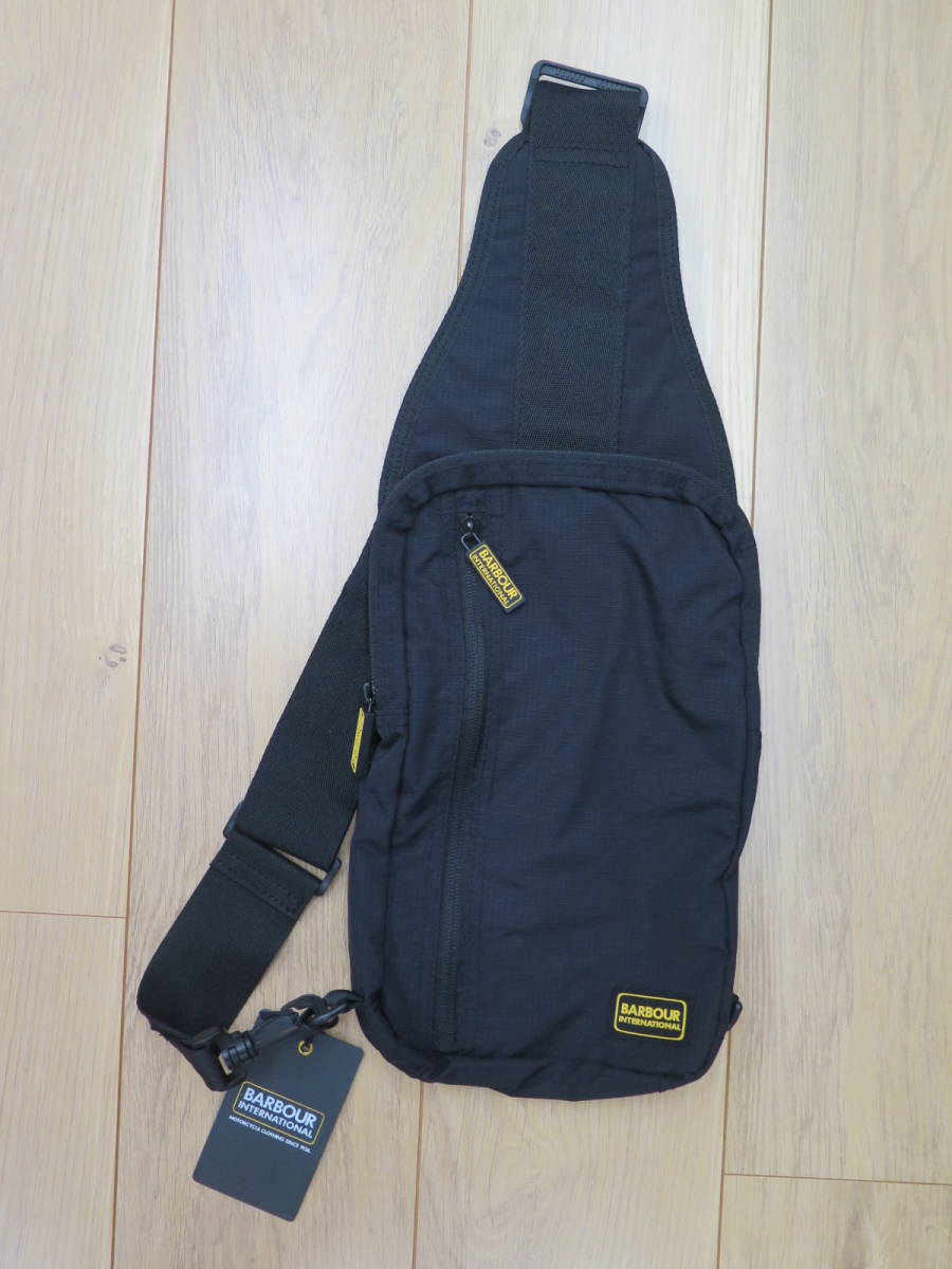 未使用タグ付き Barbour バブアー ボディバッグ BARBOUR INTL SLING 