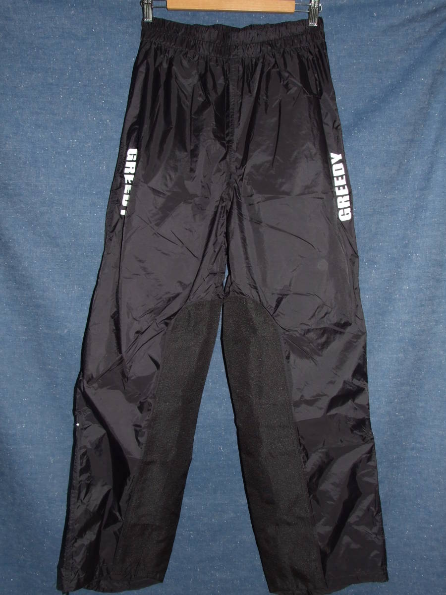 売り切り!GREEDY Racing/グリーディー*ウェザースーツ*size L*セットアップ*MCバイカーツーリングライダーレイン防寒