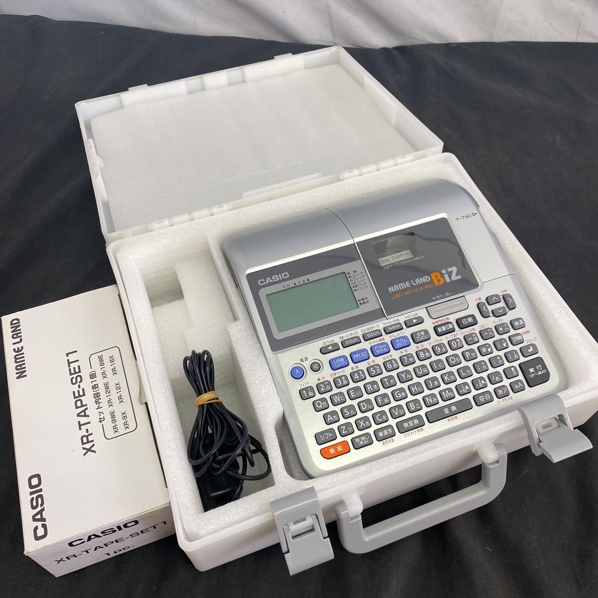 ◇中古 CASIO/カシオ NAME LAND ネームランド Biz KL-M40 専用ケース