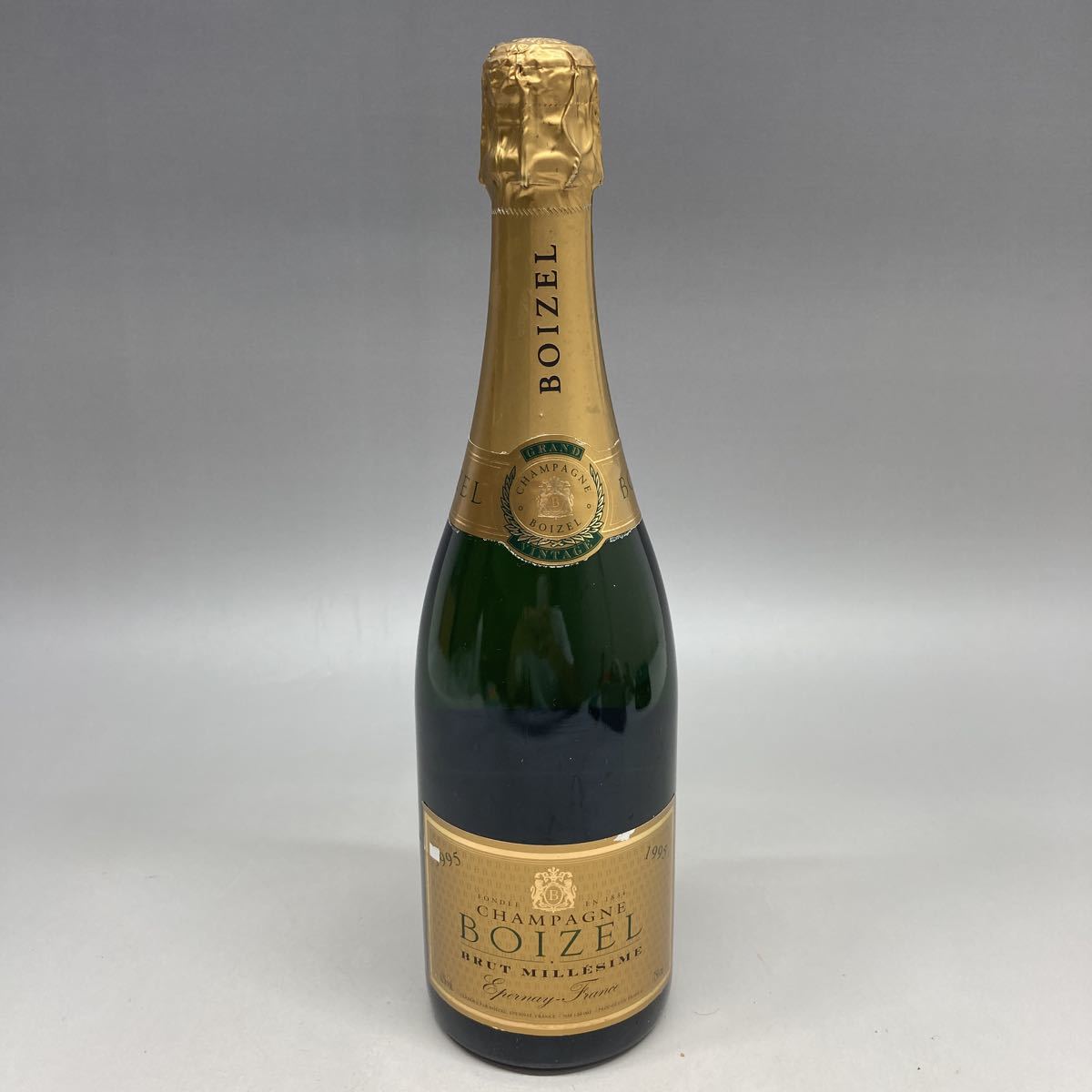 ②未開栓 GRAND BOIZEL ボワゼル 1995 シャンパーニュ 果実酒 古酒 12 