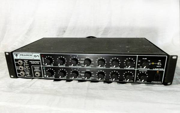 中古完動品】 PEARCE electronics ピアース G1プリアンプ(エフェクター