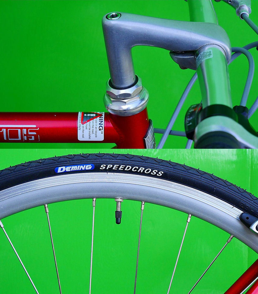 FUJI(STRATOS)ストラトス)タイヤ新品)ほぼ綺麗)700C(Shimano 8速