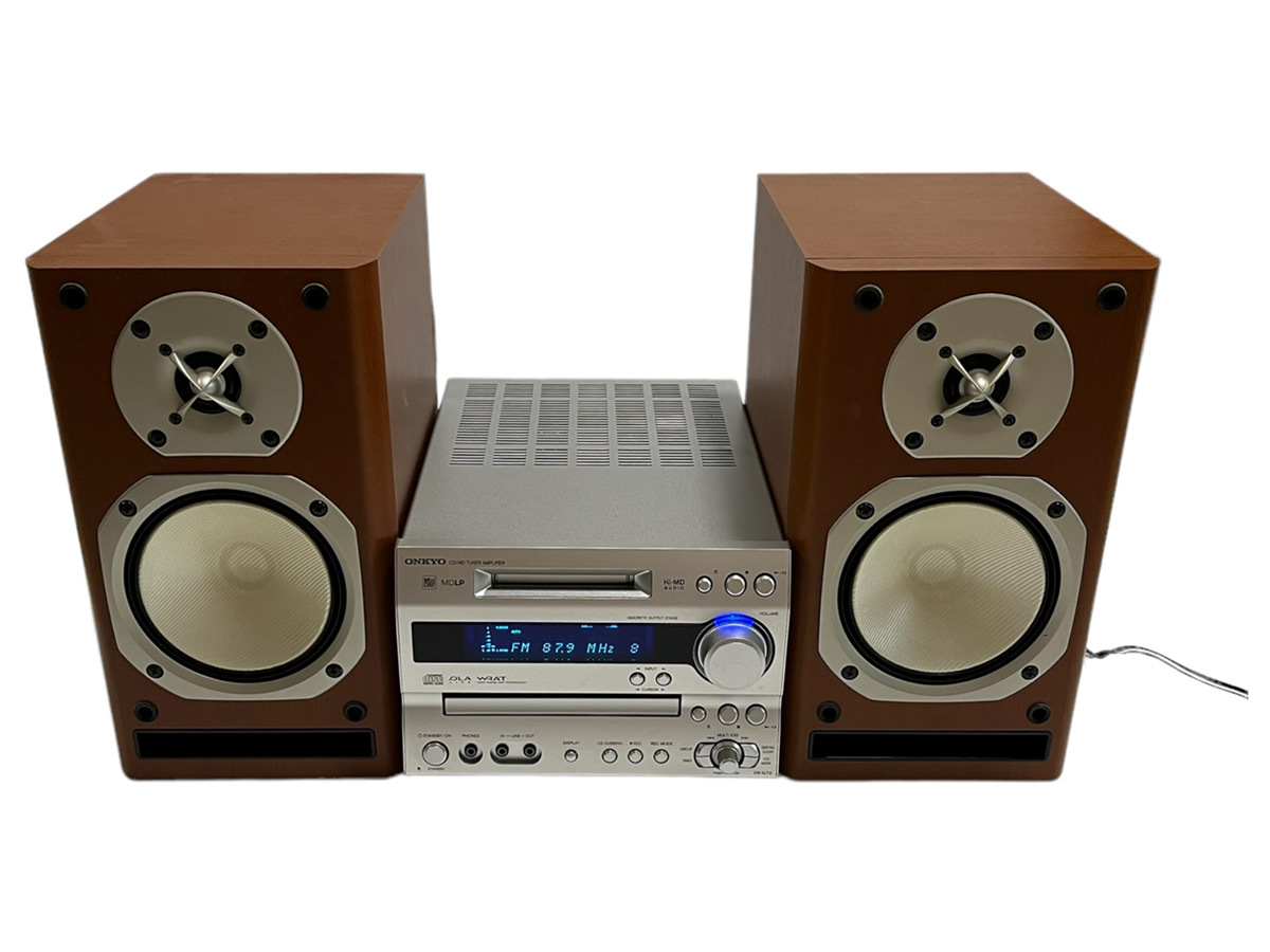 純正リモコン付 動作 ONKYO オンキョー FR-N7X X-N7X RC-659S CD MD 