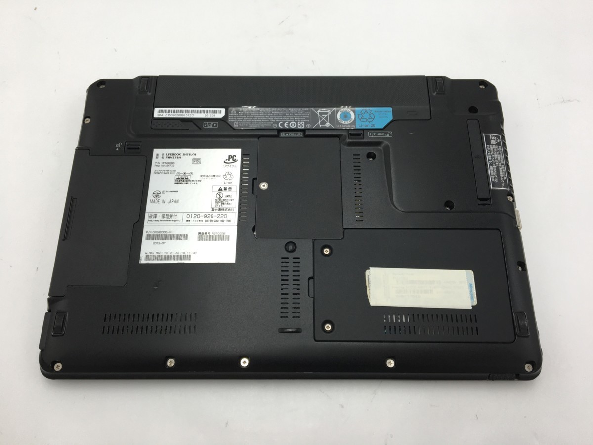 i5 Core : ♪△FUJITSU LIFEBOOK 富士通ノートPC⁄Core 7200U(第7世代)⁄