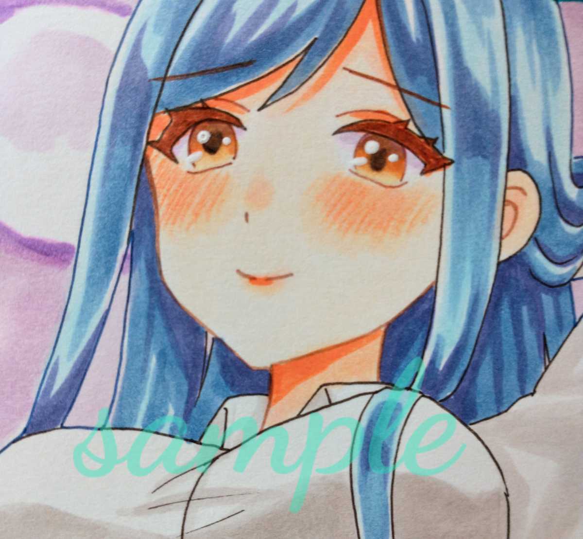 お取り置き中】オリジナル 手描きイラスト 振り回す
