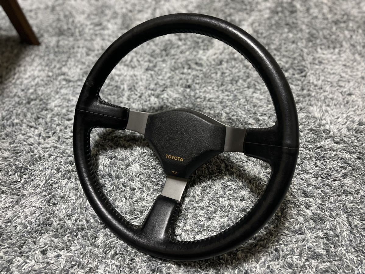 希少 美品 当時物 ae86 純正 ステアリング ハンドル 希少 当時品！AE86