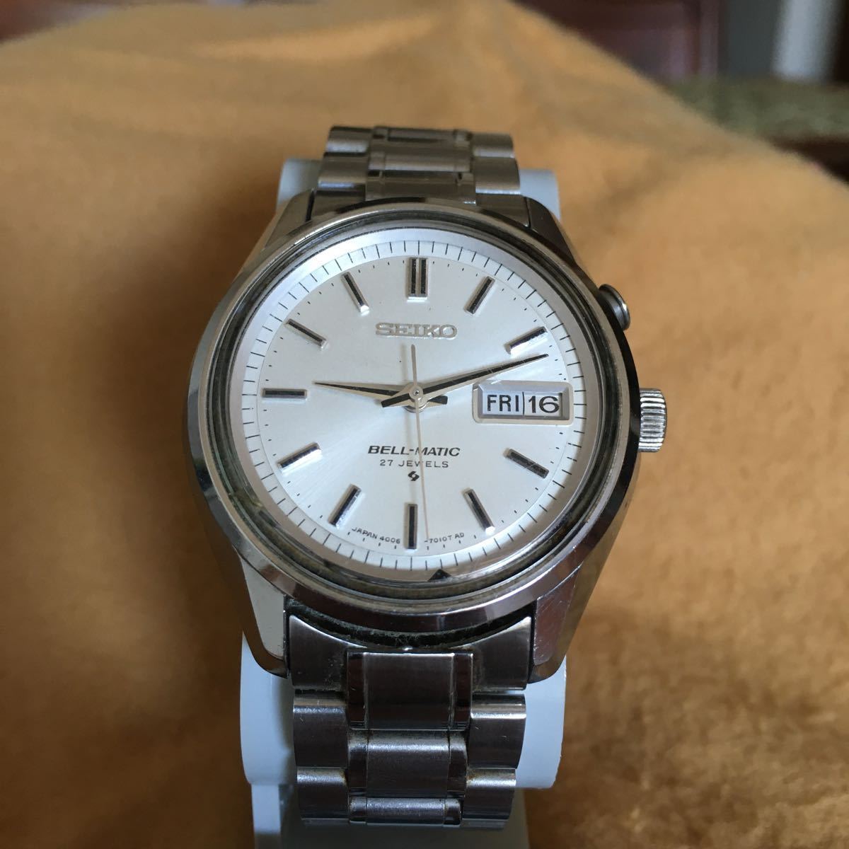 セイコー SEIKO ベルマチック BELL-MATIC 27石 自動巻 機械式 目覚まし 