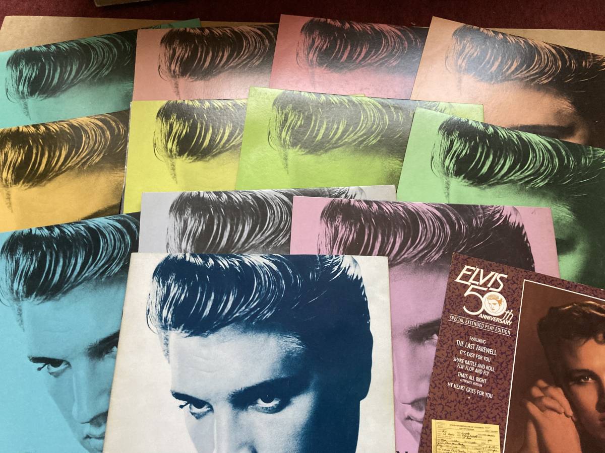 エルビスプレスリー「50 YEARS ELVIS」6枚組ピクチャーLP Box