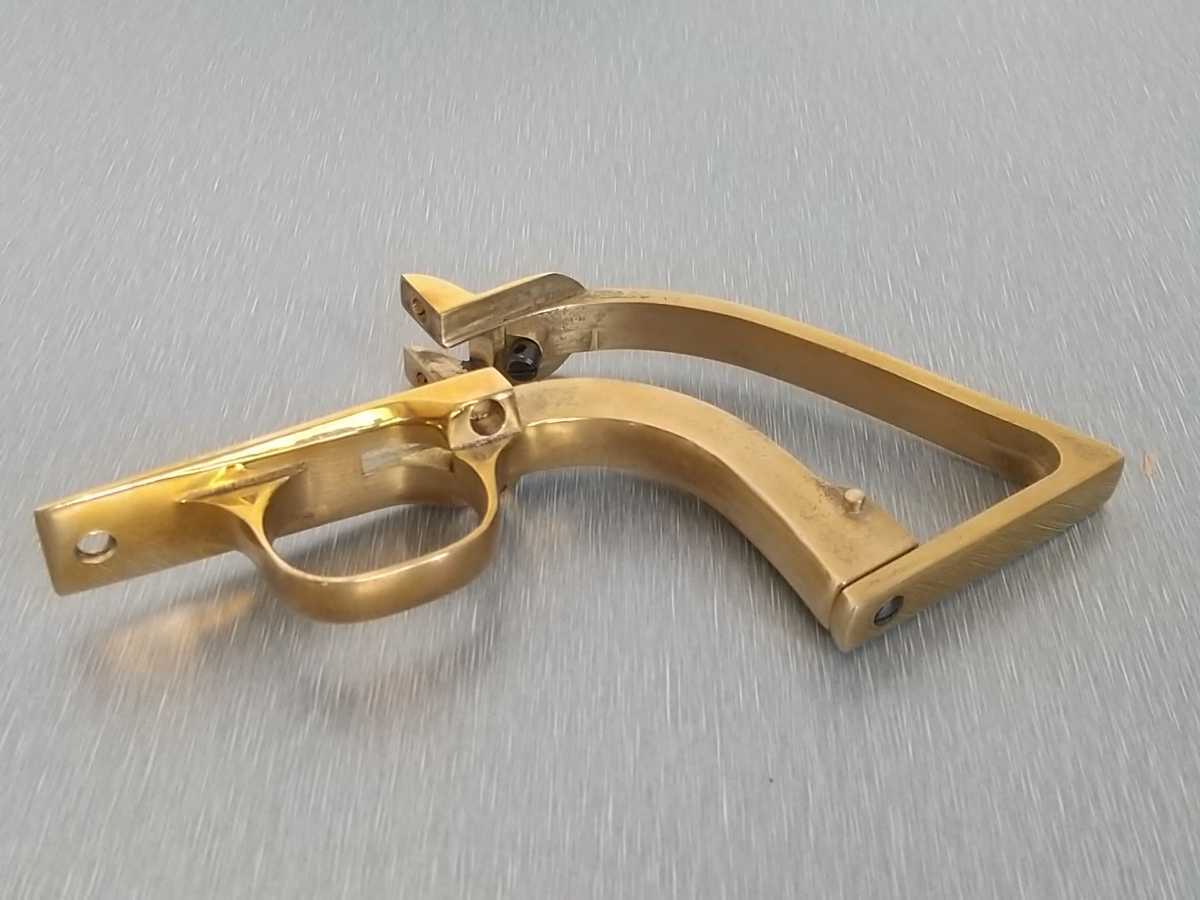 タナカ コルトsaa 真鍮バックストラップ&トリガーガードセット