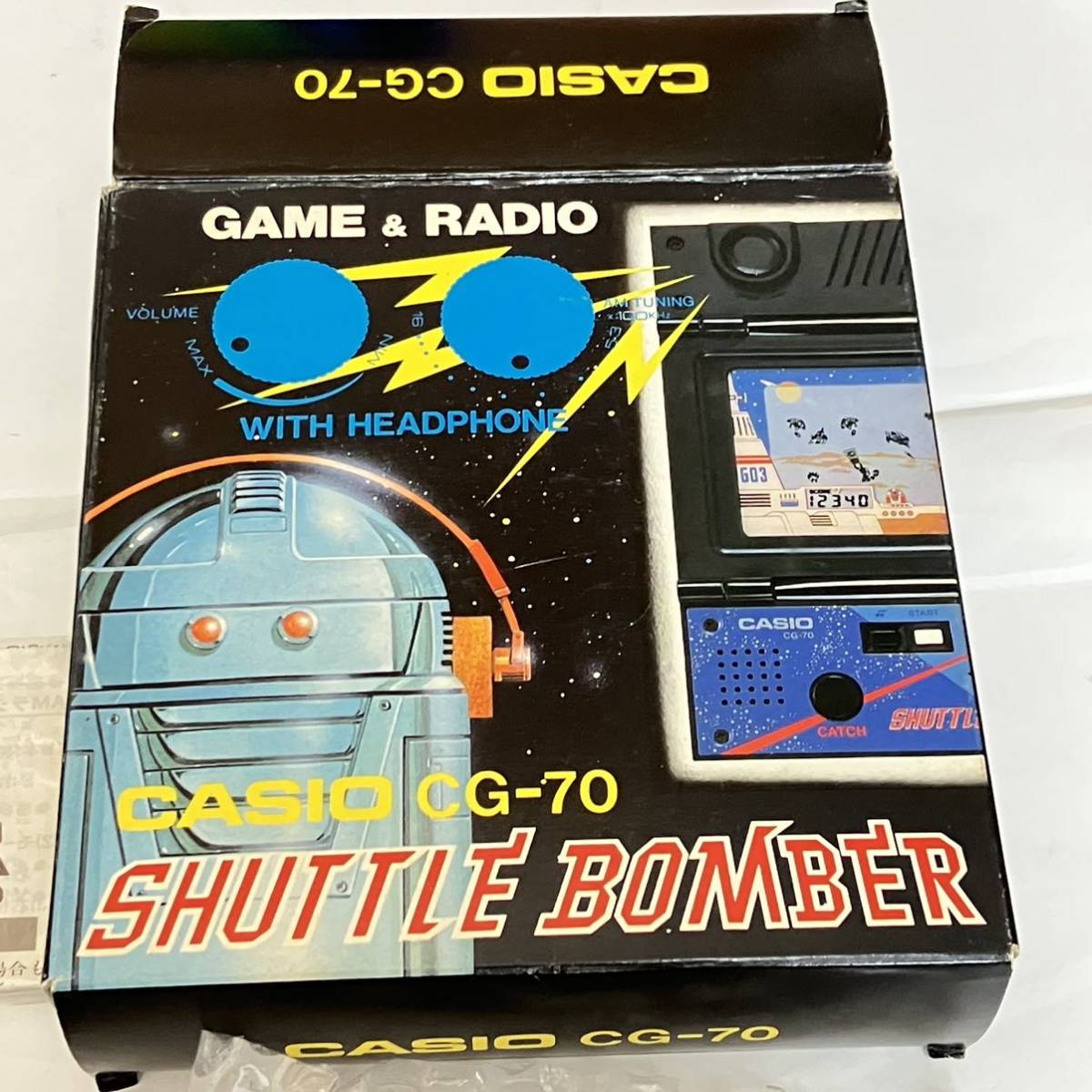 未使用品 カシオ casio shuttle bomber シャトルボンバー 当時物