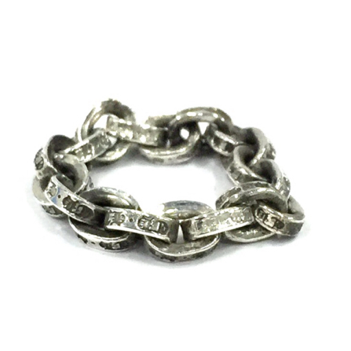 クロムハーツ HEARTS CHROME PAPER CHAIN 1円 ペーパーチェーンリング