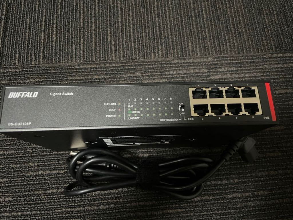 BUFFALO BS-GU2108P BS-GU2108P バッファロー : 修理返却品