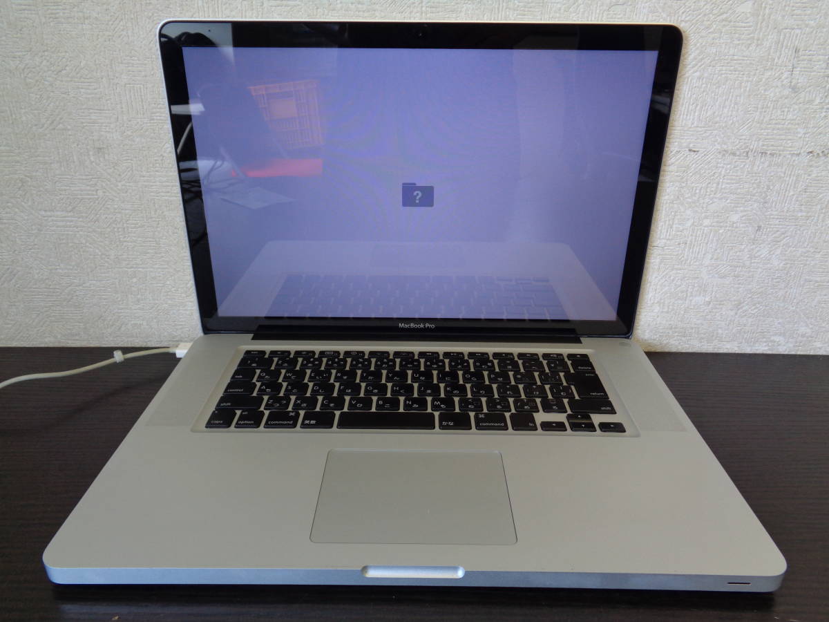 Apple MacBook Pro A1286 Mid-2009 Core 2 Duo 4GB 15インチ ？画面
