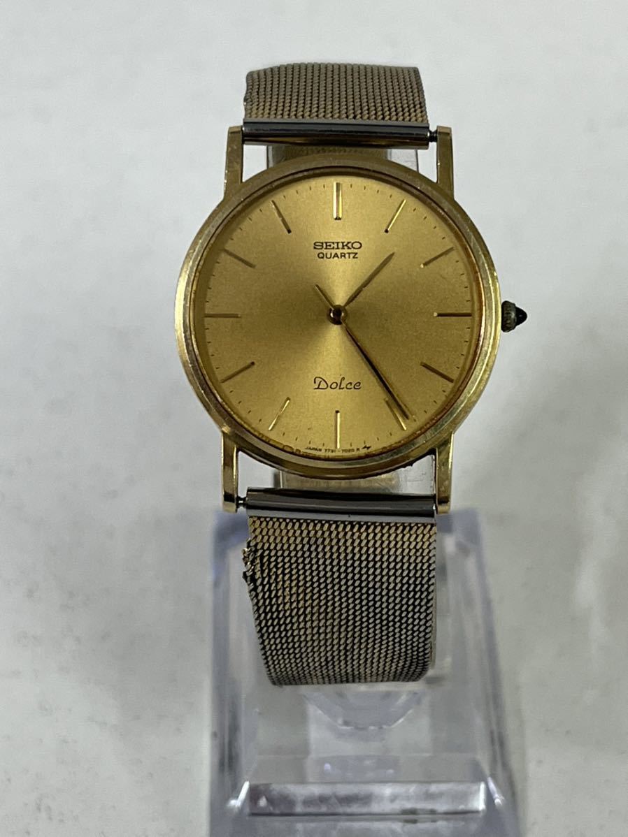ドルチェ 7731-7000 セイコー Dolce Yahoo!オークション 1円 SS⁄14K