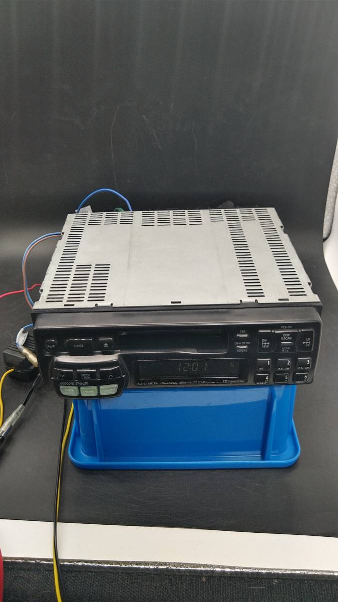 ○○アルパイン ALPINE カセットデッキ 7523JS 動作品 当時物 旧車