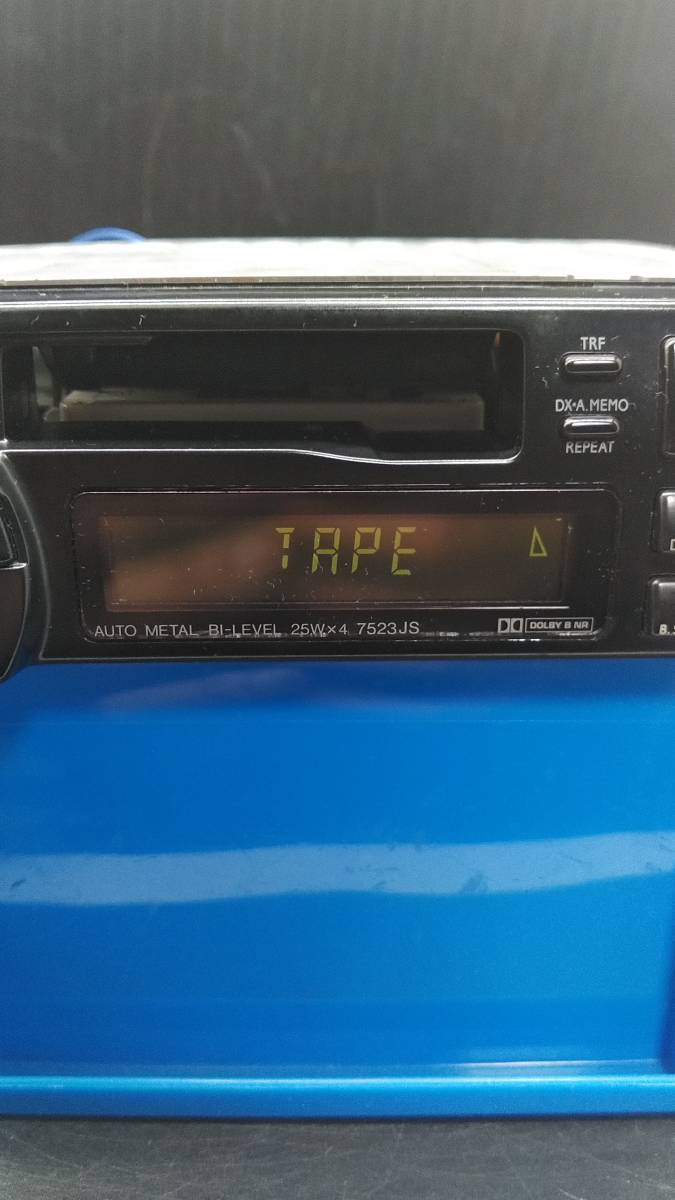 ○○アルパイン ALPINE カセットデッキ 7523JS 動作品 当時物 旧車