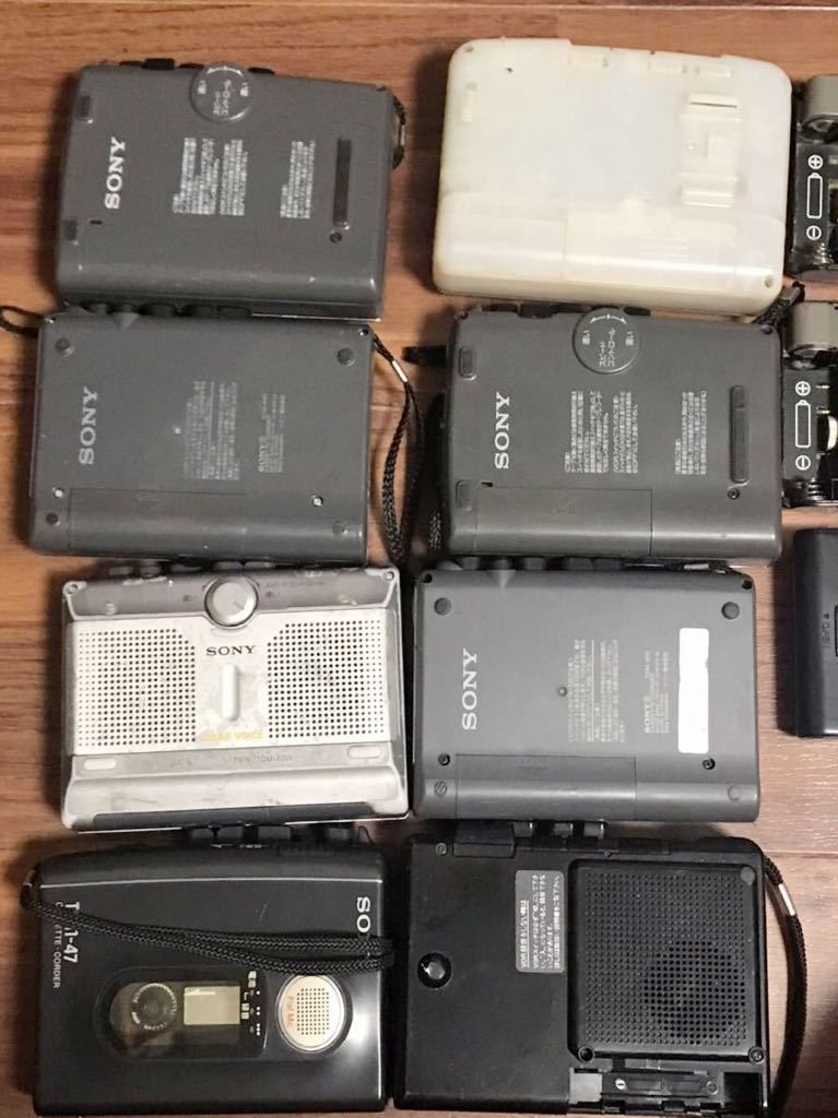 1円〜☆大量SONY WALKMAN カセットレコーダー☆ カセットプレーヤー