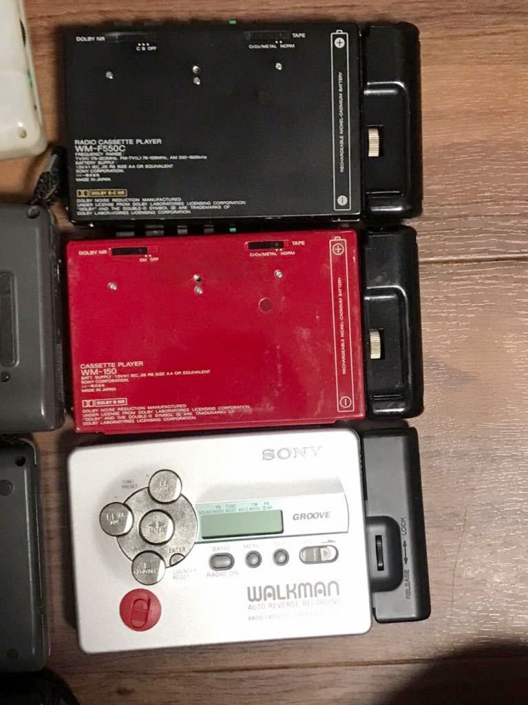 1円〜☆大量SONY WALKMAN カセットレコーダー☆ カセットプレーヤー