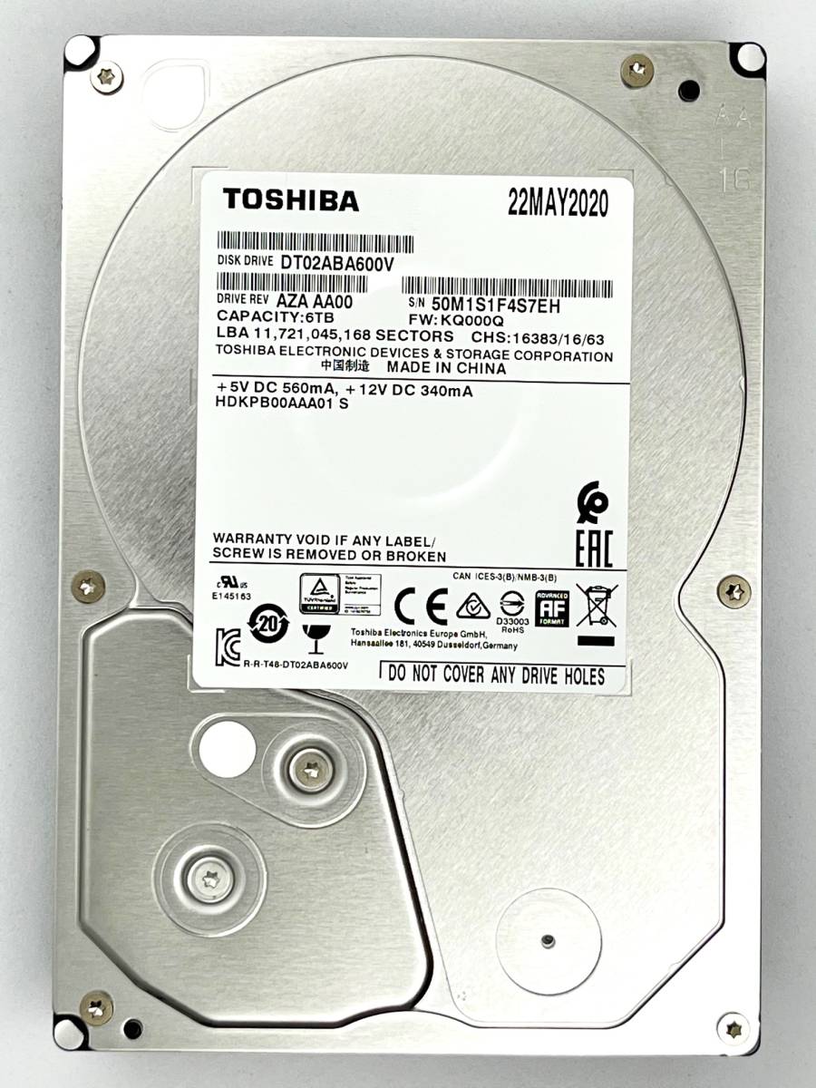 M174 3.5インチ SATA HDD 2TB×5台セット ジャンク