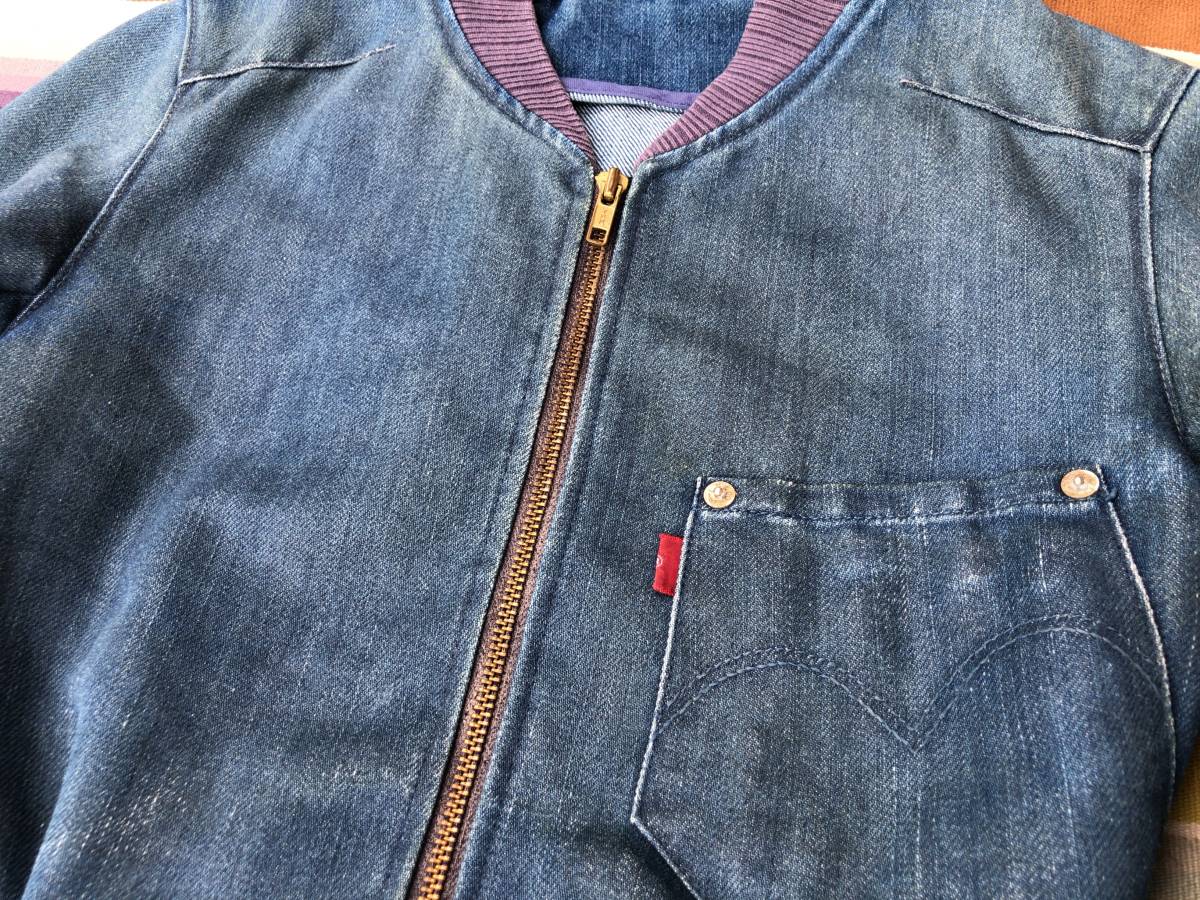 ☆【希少!】Levi's RED 初期 コーティングデニムJKT☆サイズ:XS