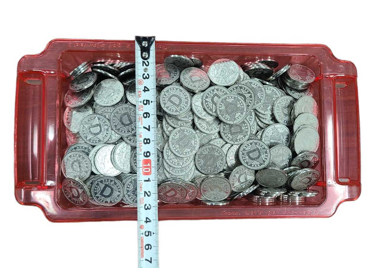 パチスロ用25パイメダル 絵柄8種 計5000枚以上 ステンレスメダル スロット用メダル