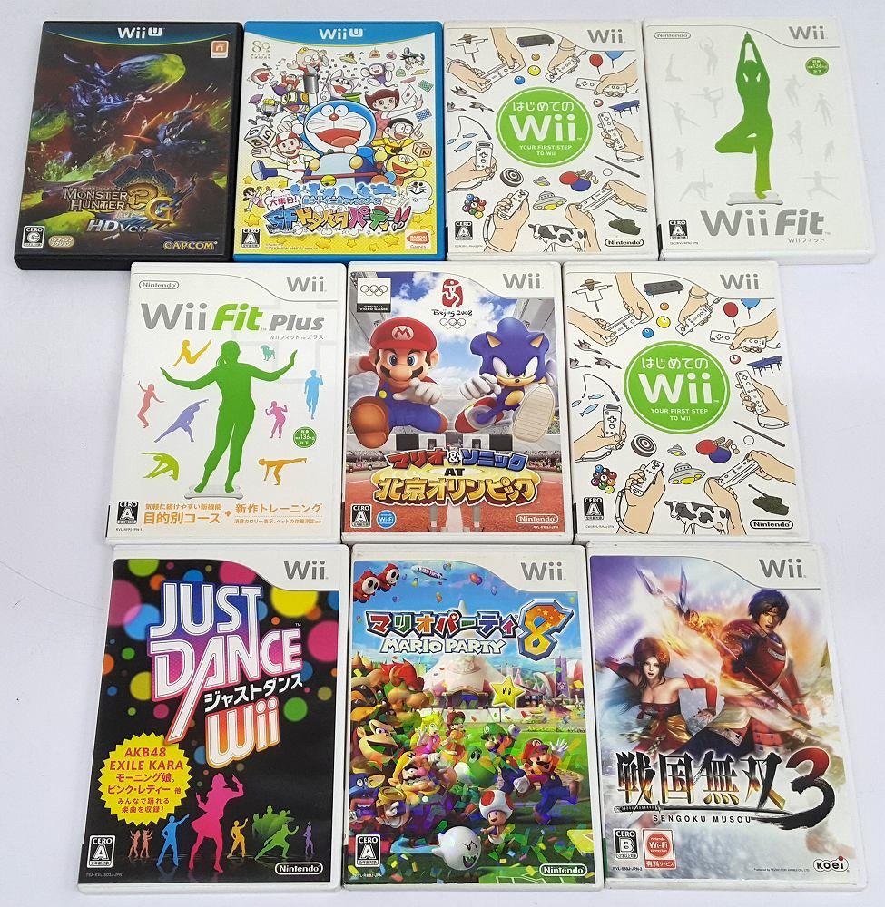 ☆【ジャンク】【中古】3DS Wii WiiU ソフト まとめ売り Nintendo Labo