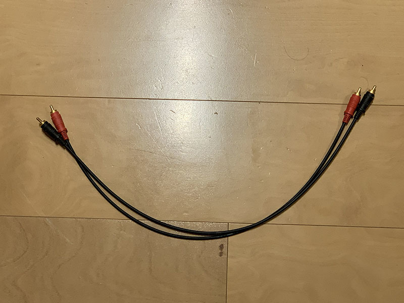 【定番人気，低価】 Mogami NEGLEX 2803 ラインケーブル 0.5m(RCAケーブル)｜売買されたオークション情報、yahooの商品情報をアーカイブ公開 - オークファン RCAケーブル
