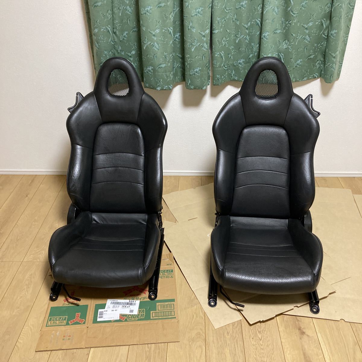 ホンダ s2000 純正シート 運転席 助手席 オプション革シート 中古 