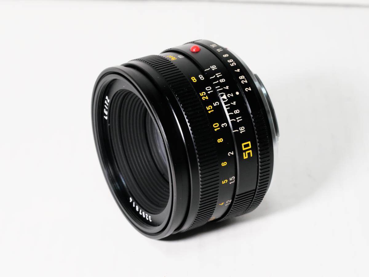 ◆超美品◆LEITZ Leica SUMMICRON-R 50mm F2 R-Only◆ライカ Lens 50mm Leitz WETZLAR black Happy