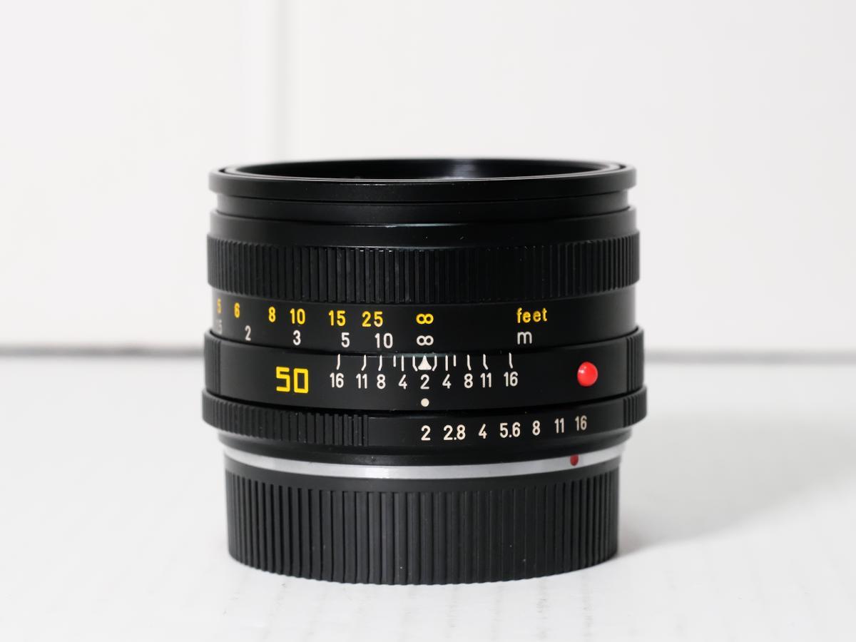 ◆超美品◆LEITZ Leica SUMMICRON-R 50mm F2 R-Only◆ライカ Lens 50mm Leitz WETZLAR black Happy