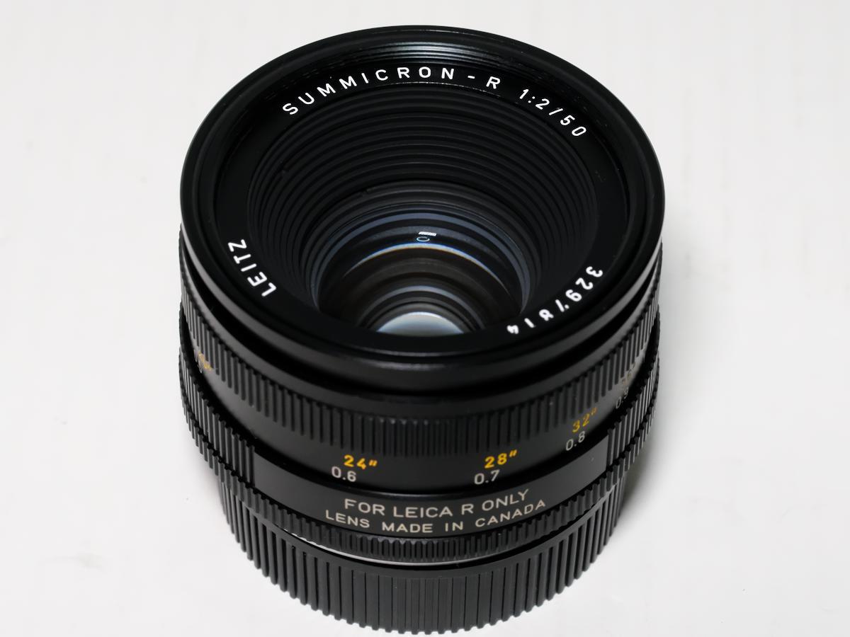 ◆超美品◆LEITZ Leica SUMMICRON-R 50mm F2 R-Only◆ライカ Lens 50mm Leitz WETZLAR black Happy
