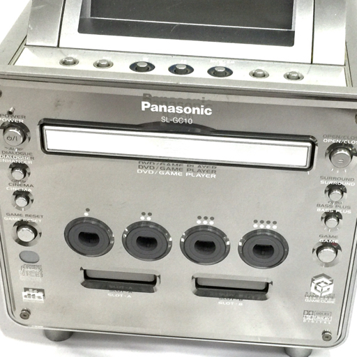 1円 Panasonic SL-GC10 DVD/ゲームプレーヤー ゲームキューブ Q 本体 