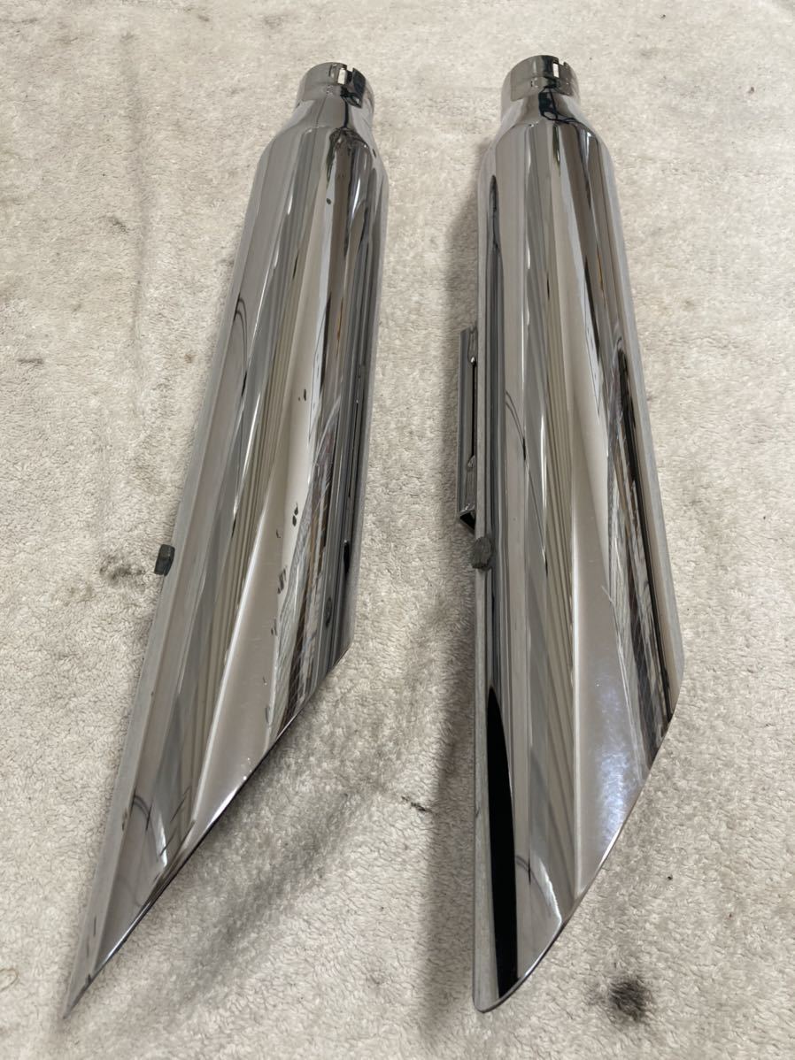 ハーレー ダイナ FXDL FXD 95-16 クロームワークス 3インチ スラッシュ