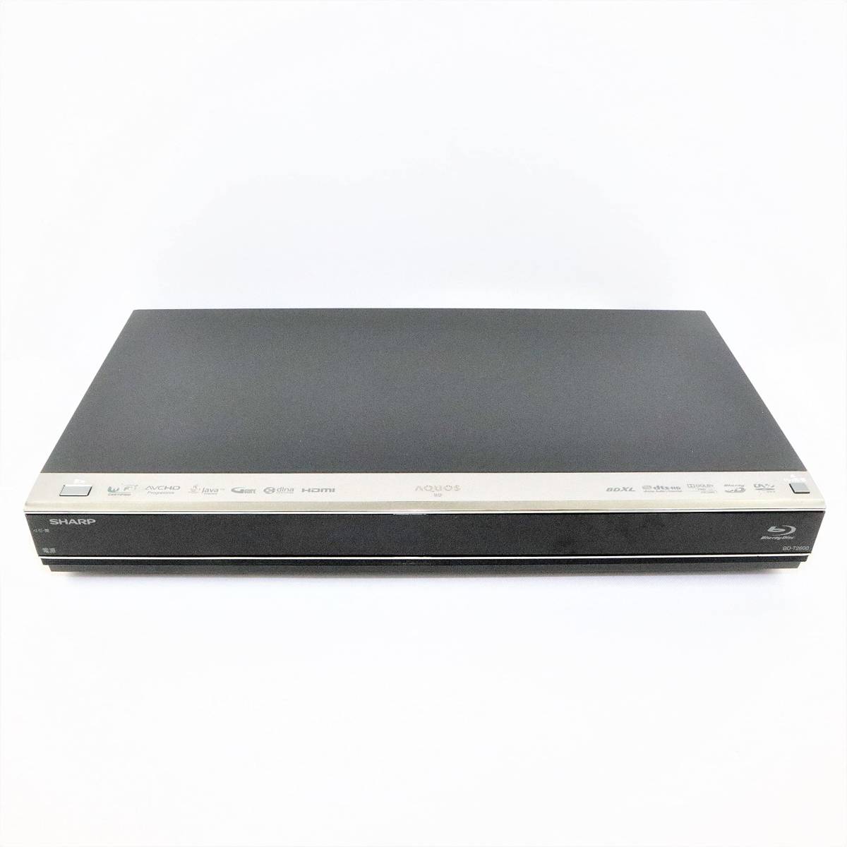 純正リモコン付き】シャープ 2TB 3チューナー ブルーレイレコーダー