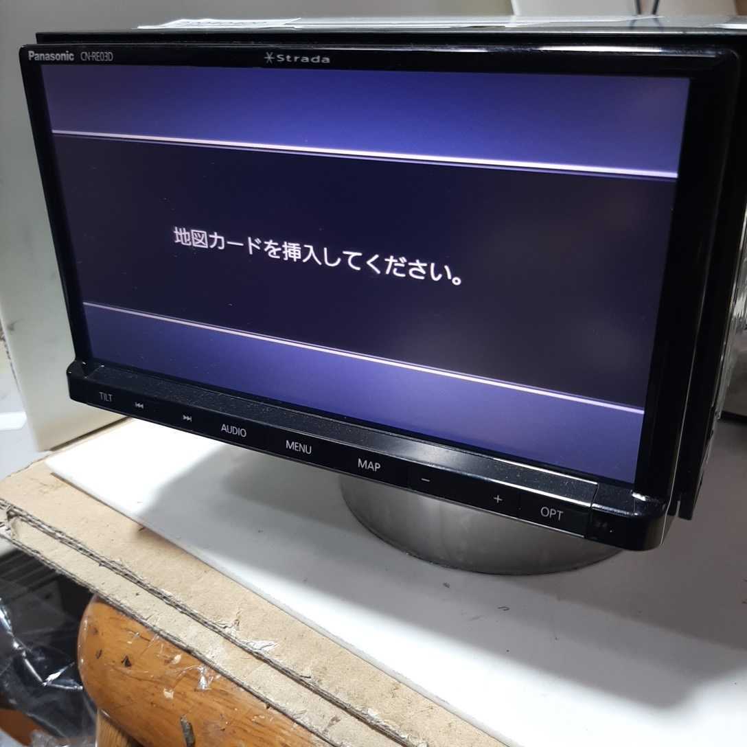 パナソニック STRADA CN-RE03D (管理番号: 22040400 ) 地図データSD