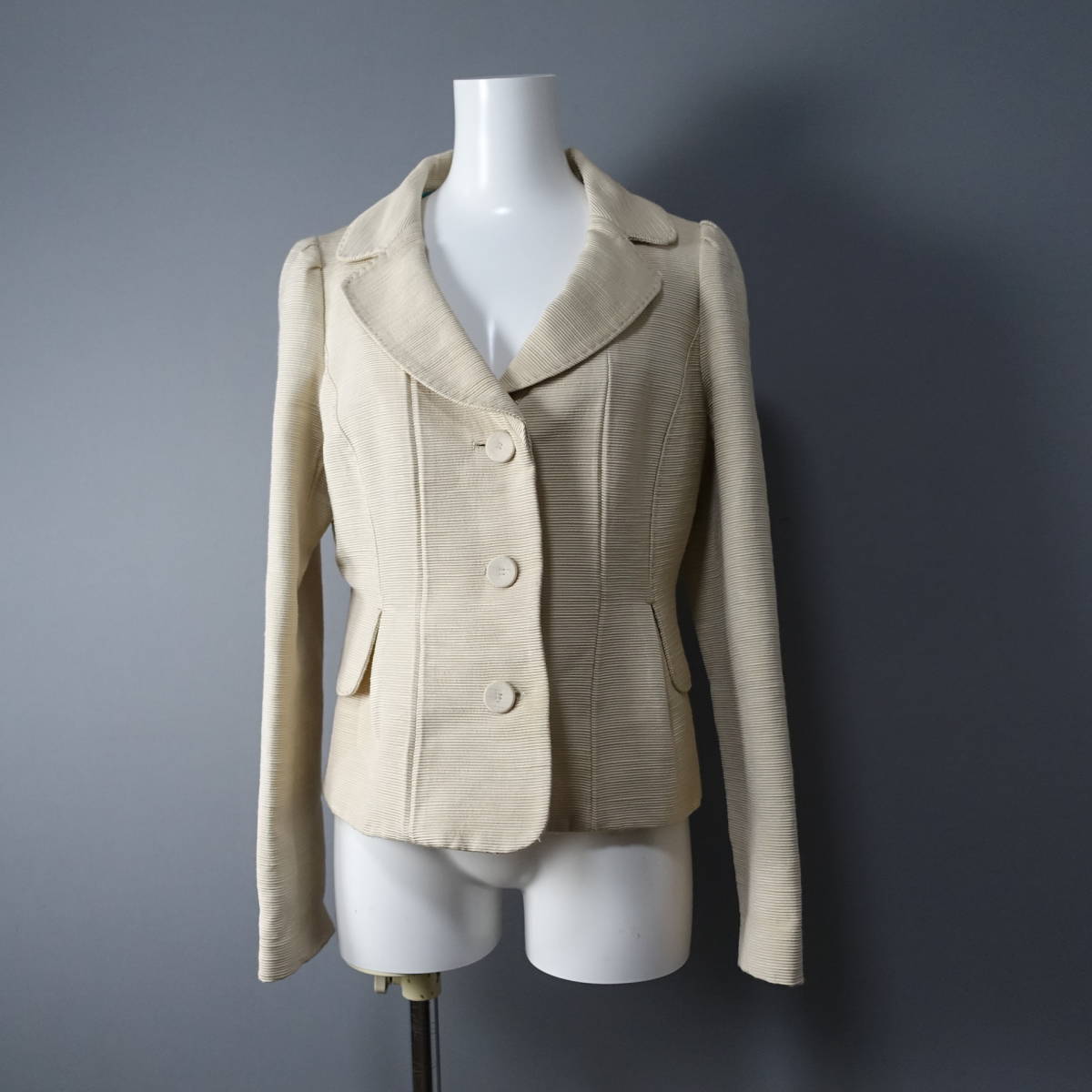 ★訳あり★TO BE CHIC/トゥービーシック/42/ジャケット/ベージュ/レディース