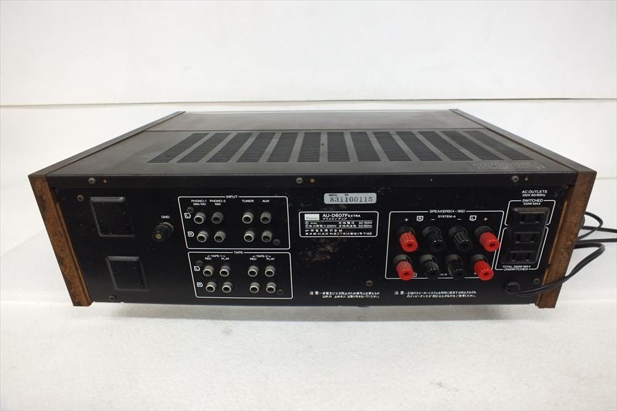 □ SANSUI サンスイ AU-D607F EXTRA アンプ 中古 220902Y5276 AU-D607F
