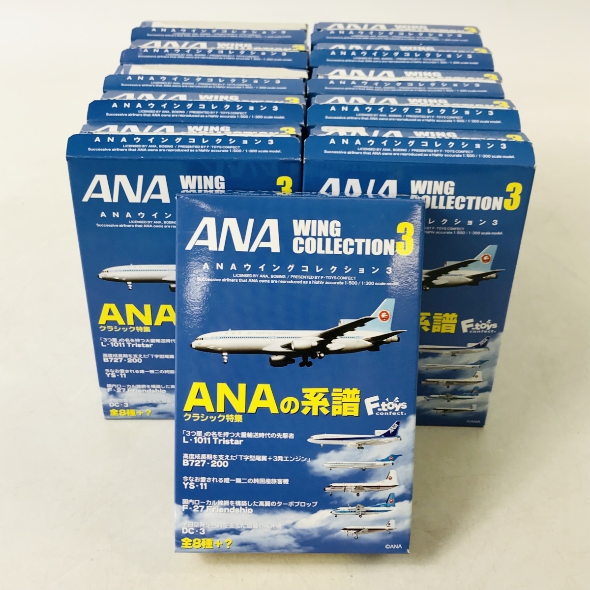 新古品 エフトイズ F-TOY 1/500 1/300 ANA ウイングコレクション3 全8種