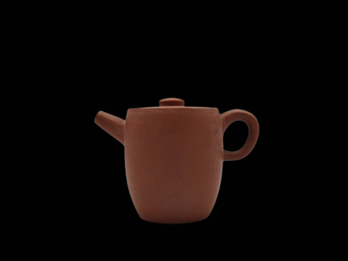 煎茶道具 紫砂 朱泥 漢字文湯飲 杯 一対 時代茶器 - 工芸品特別
