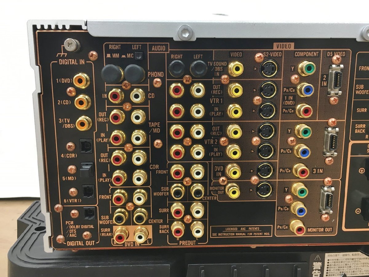 ビクター Victor THX Ultra2認定 AVコントロールアンプ AX-V8000