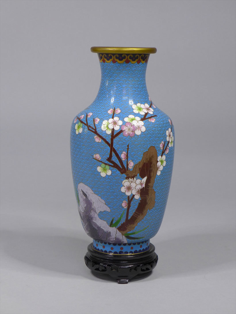 唐物 七宝 花瓶 古玩 中国美術 中国 時代物 Yahoo!オークション - | 台