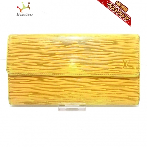 LOUIS VUITTON エピ ポシェット 長財布 ヴィトン ポルトモネクレディ 